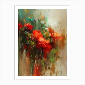 Flowers In A Vase 109 Art Print