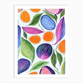 Sweet Potato Marker vegetable Art Print