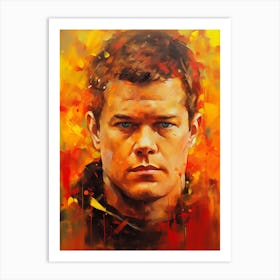 Matt Damon (2) Art Print