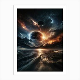 Nasa Wallpaper Art Print