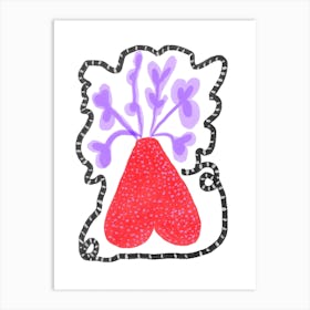 Heart Bloom Art Print