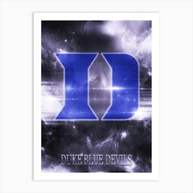 Duke Blue Devils Art Print