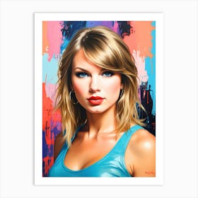 Taylor Swift 2 Art Print