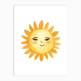 Happy Sun 6 Art Print