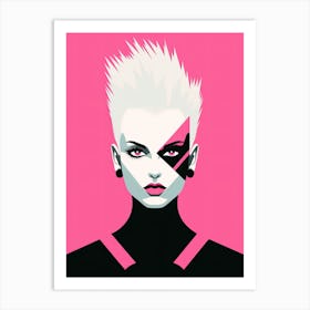 Barbenheimer punk minimalism Art Print