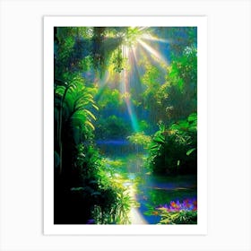 Nong Nooch Tropical Botanical Garden, 1, Thailand Classic Painting Art Print