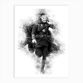 Doctor Strange Sketch Art Print