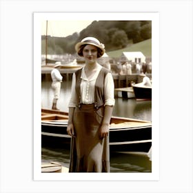 1920s Marina~Reimagined 8 Art Print