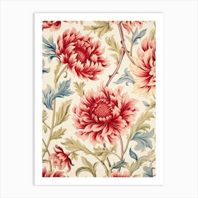 Chrysanthemums 4 Art Print