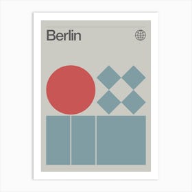 Berlin Art Print