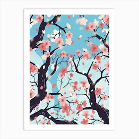 Sakura Blossoms Art Print