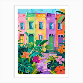 Colorful Houses 9 Art Print