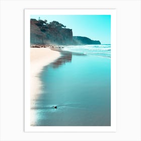 Waves And Sand Art Print