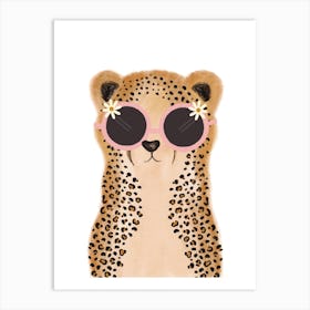 Leopard Nursery Print Art Print