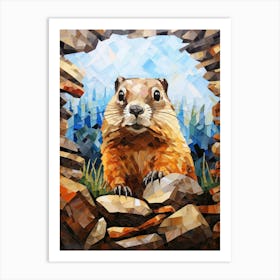 Ground Squirrel 3 Art Print