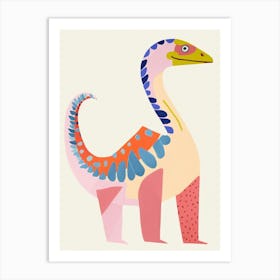 Nursery Dinosaur Art Oviraptor 2 Art Print