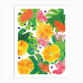 Havana Floral Art Print