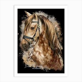 Equine Portrait Art Print