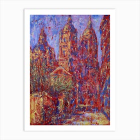 Salamanca Street Art Print