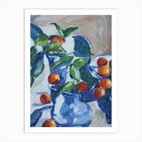 Clementine 1 Classic Fruit Art Print