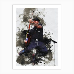 Smudge Of Mike Ness Jump Art Print
