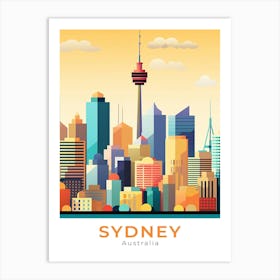 Australia Sydney Travel 1 Art Print