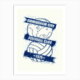 Birmingham City Fc 1 Art Print