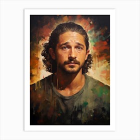 Shia Labeouf (2) Art Print