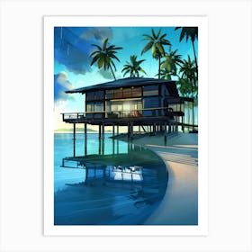 House On The Beach 6 Art Print