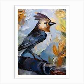 Bird On A Branch 3 Art Print