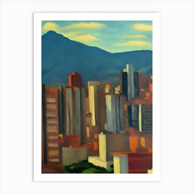 Latin American Cityscape Art Print