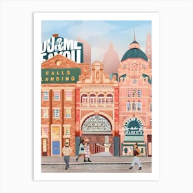 Leeds Travel Art Print