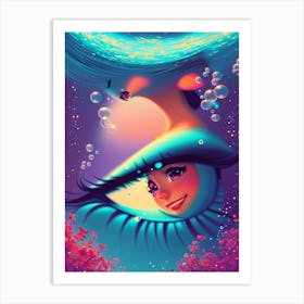 Mermaid 26 Art Print