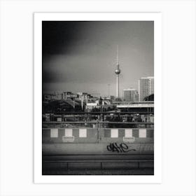 Berlin Skyline Art Print