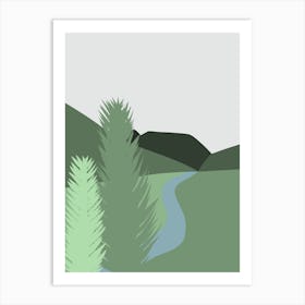 Scottish Landscape Art Print