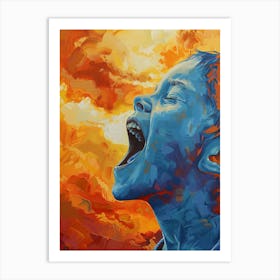 Scream 1 Art Print