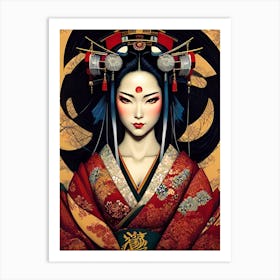 Geisha 47 Art Print