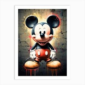 Mickey Mouse Art Print