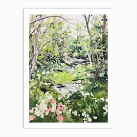 Woods In The Country Side 5 Art Print