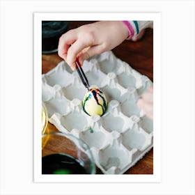 Easter Egg Painting 16 Art Print