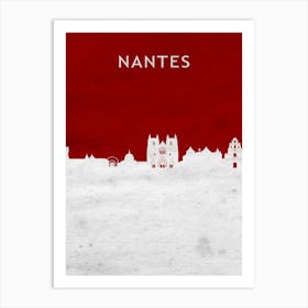 Nantes France Art Print