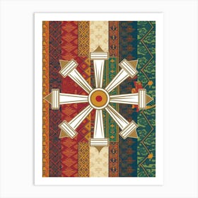 Cross Of Ethiopia Art Print