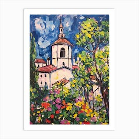 Ravenna Italy 3 Fauvist Painting Art Print