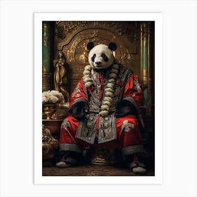 Panda Bear 37 Art Print