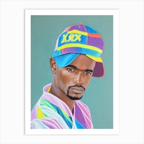 Dmx Colourful Illustration Art Print