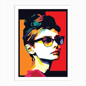 Audrey Hepburn Art Print