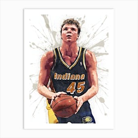 Rik Smits Indiana Pacers Art Print