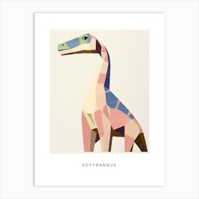 Nursery Dinosaur Art Eotyrannus 1 Poster Art Print