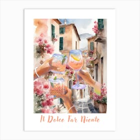 Italy Print Cheers Art Print