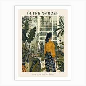 In The Garden Poster Mount Stewart House And Gardens United Kingdom 1 Art Print